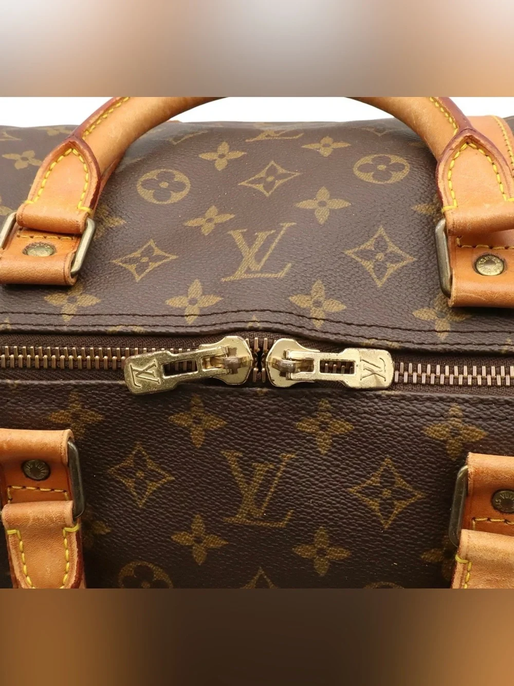 Authentic Louis Vuitton keepall 60 bandouliere travel unisex bag